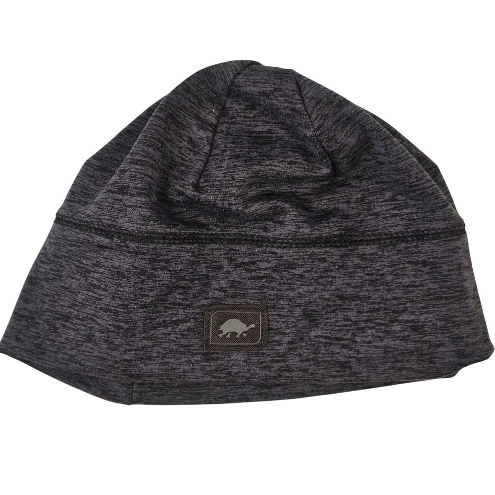 Turtle Fur Beanie Charcoal‎ Gray Space Dye Performance Skull Cap Winter Hat